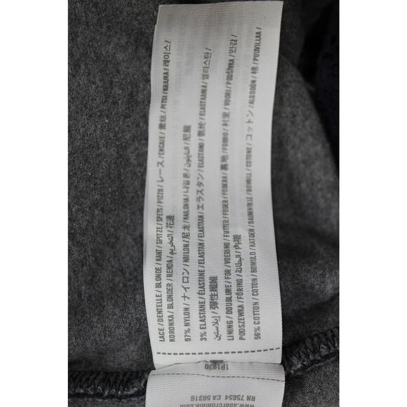 Abercrombie & Fitch Navy Lace Bodycon Mini Dress Gray Lining Size M - Picture 5 of 8